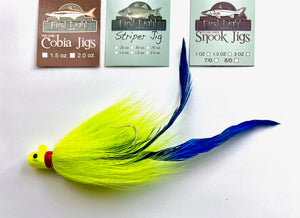 Bucktail Feather Flair Jig