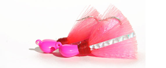Candy Pink Pompano Jigger Flea